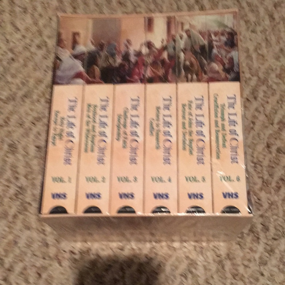 NWT and vintage “The Life of Christ” VHS